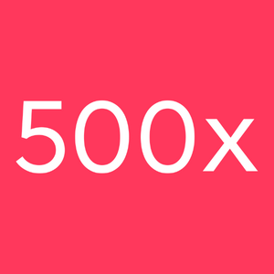 500x